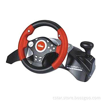 3-in-1 Steering Wheel with 180° Compact Racing Wheel